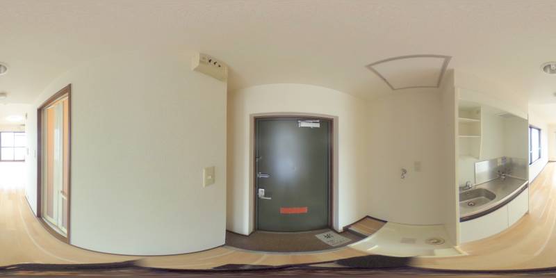 パノラマ画像玄関