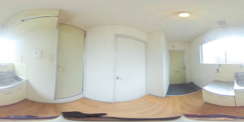 パノラマ画像キッチン