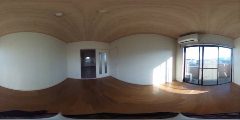 パノラマ画像洋室