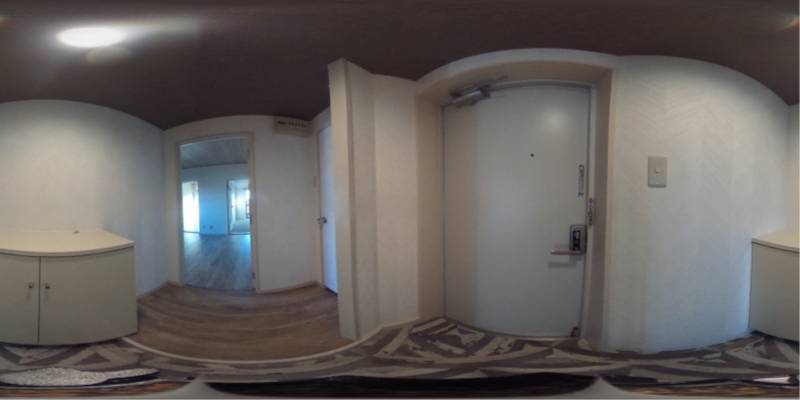 パノラマ画像玄関