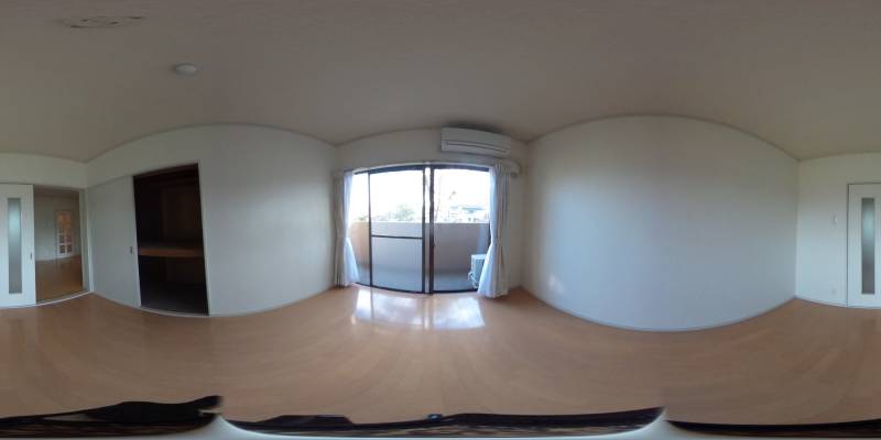 パノラマ画像洋室