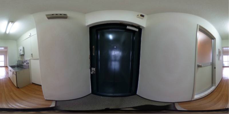 パノラマ画像玄関