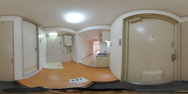 パノラマ画像玄関