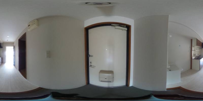 パノラマ画像玄関