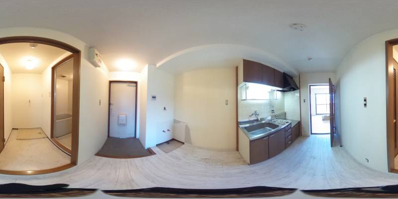 パノラマ画像玄関