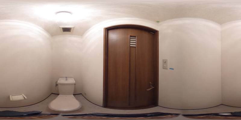 パノラマ画像トイレ