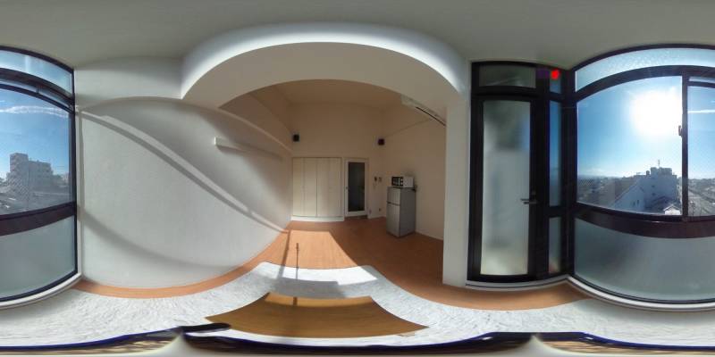 パノラマ画像洋室