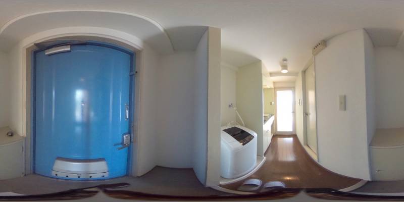 パノラマ画像玄関