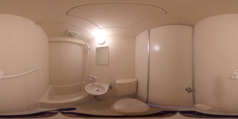 パノラマ画像バスルーム