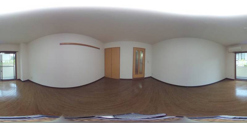 パノラマ画像洋室