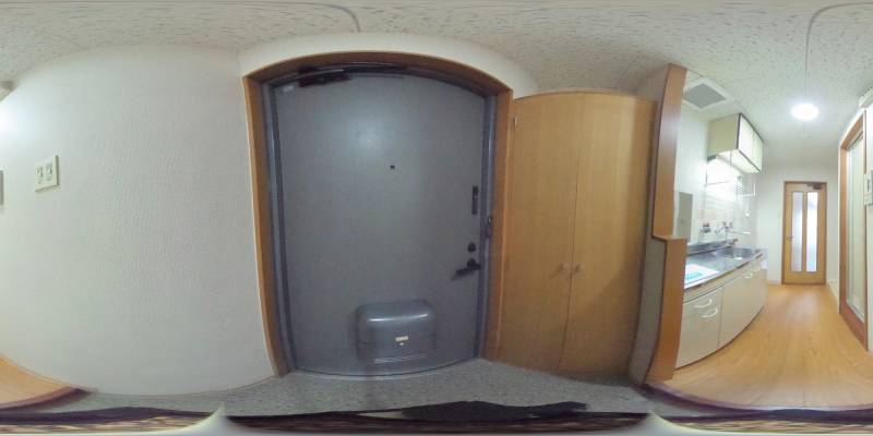 パノラマ画像玄関