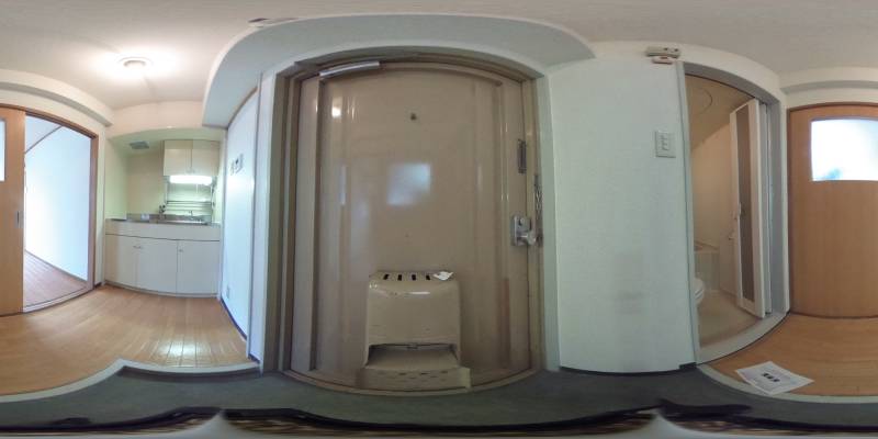 パノラマ画像玄関