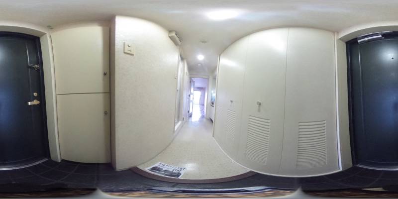 パノラマ画像玄関