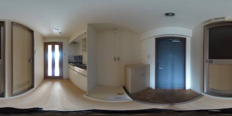 パノラマ画像玄関