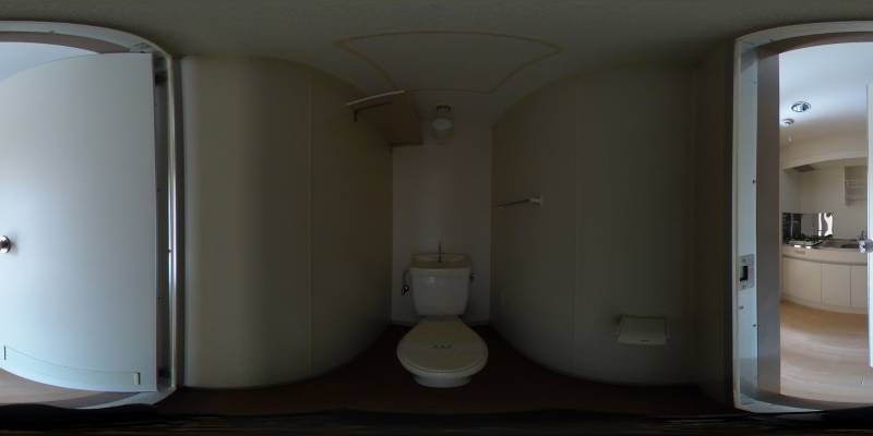 パノラマ画像トイレ