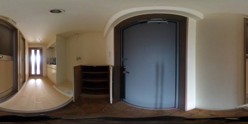 パノラマ画像玄関