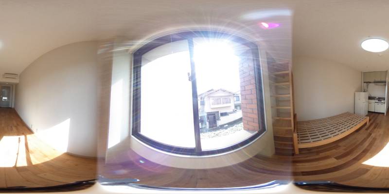 パノラマ画像洋室