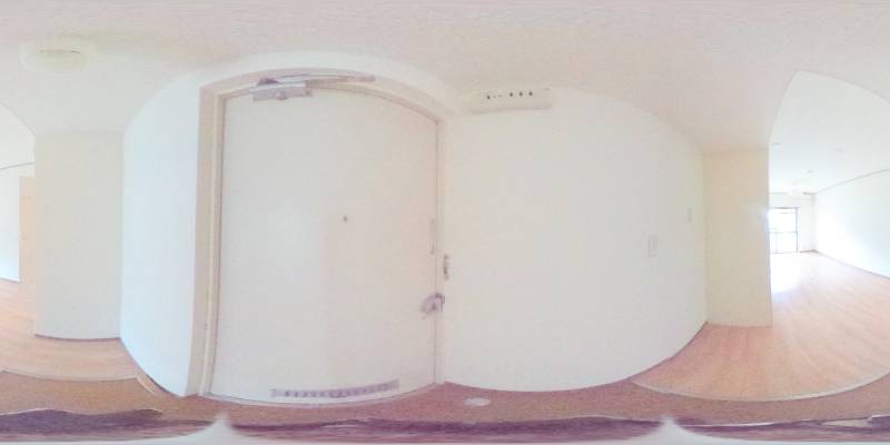 パノラマ画像玄関