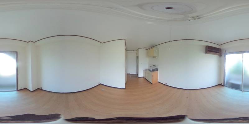 パノラマ画像洋室