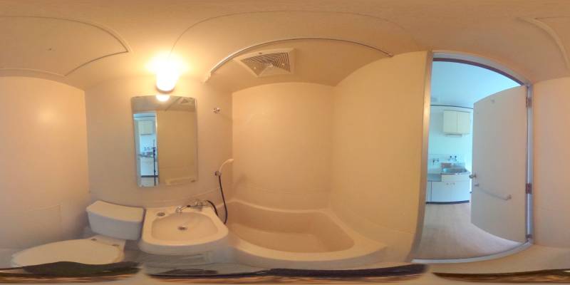 パノラマ画像バスルーム