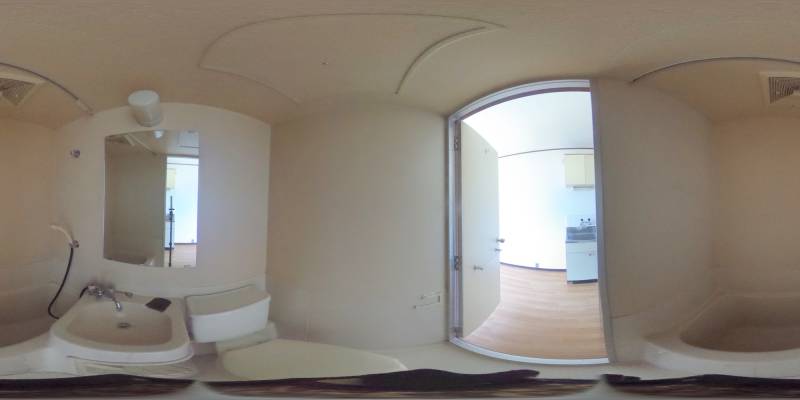 パノラマ画像バスルーム