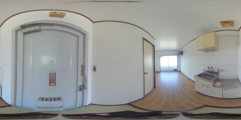 パノラマ画像玄関