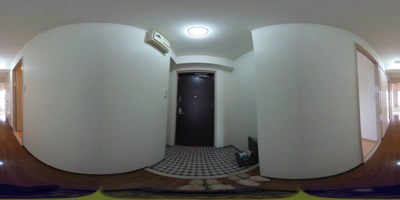 パノラマ画像玄関