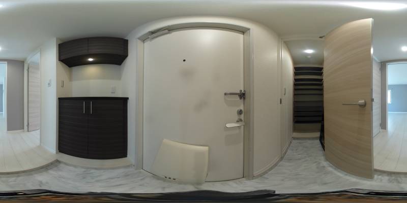 パノラマ画像玄関