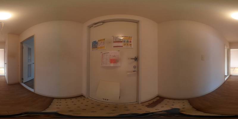 パノラマ画像玄関