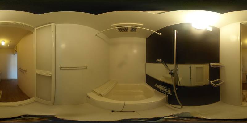 パノラマ画像バスルーム