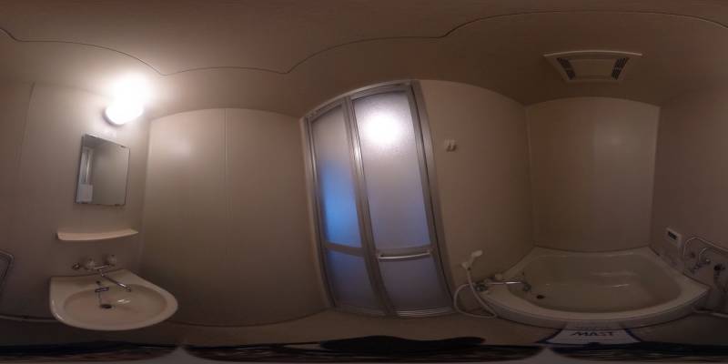 パノラマ画像バスルーム