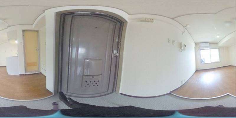 パノラマ画像玄関