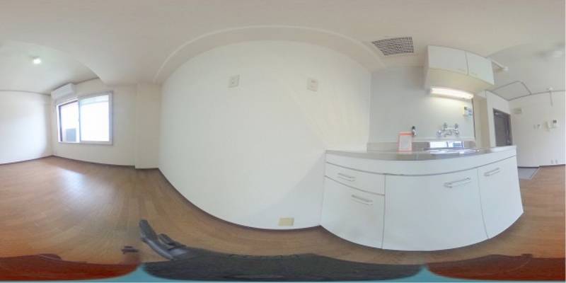 パノラマ画像キッチン