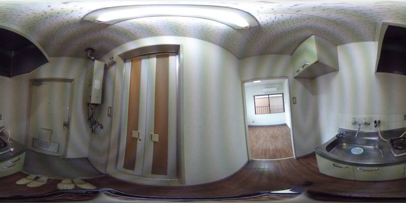 パノラマ画像玄関