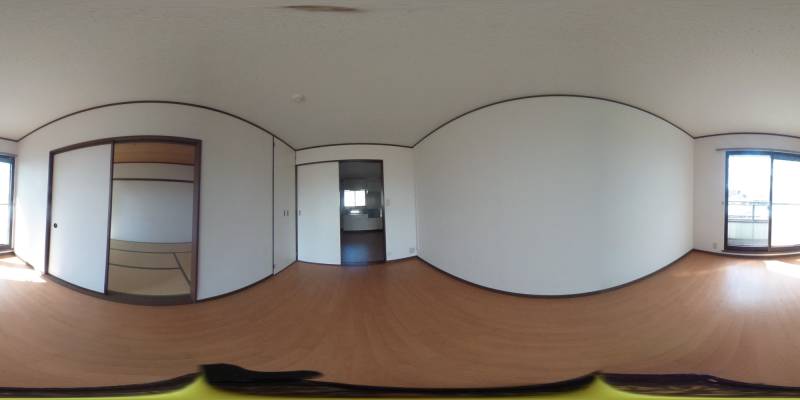 パノラマ画像洋室