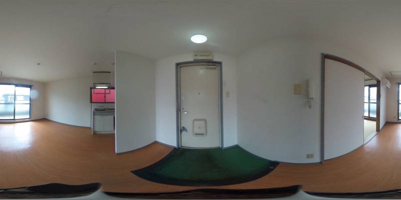パノラマ画像玄関