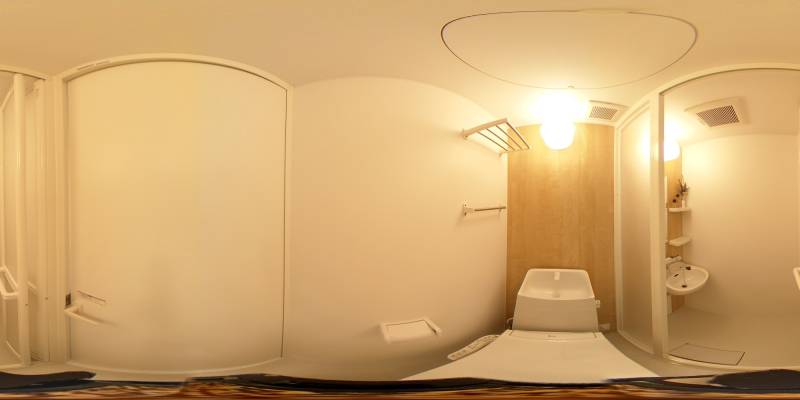 パノラマ画像トイレ