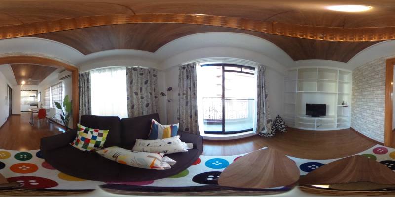 パノラマ画像リビング