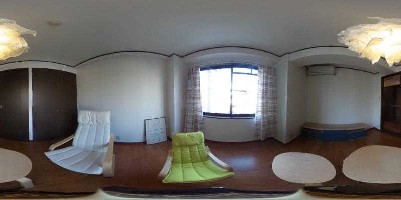 パノラマ画像洋室