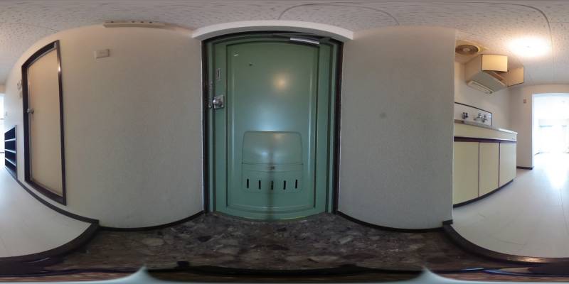 パノラマ画像玄関