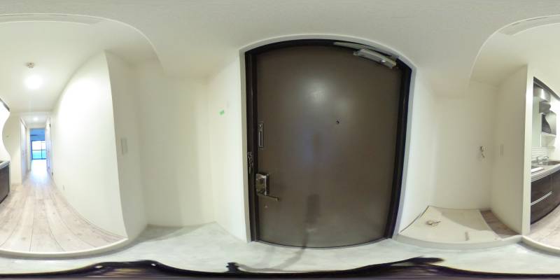 パノラマ画像玄関