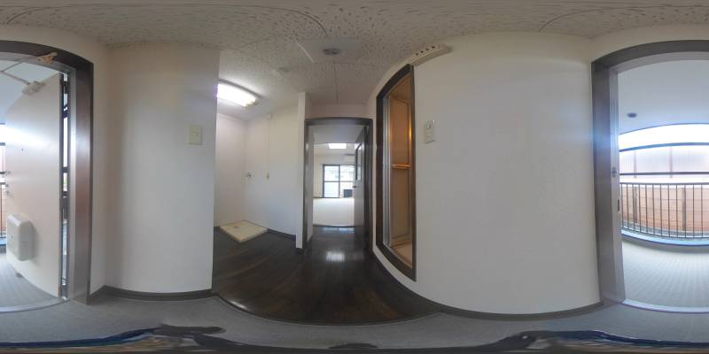 パノラマ画像玄関