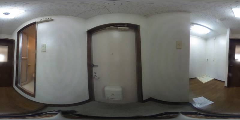 パノラマ画像玄関