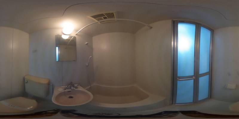 パノラマ画像バスルーム