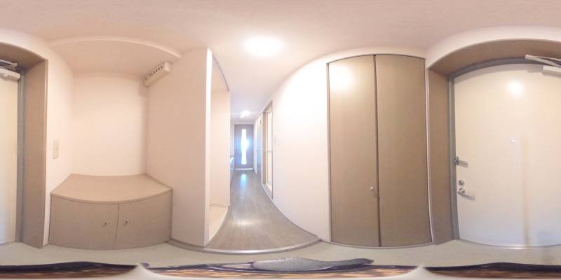 パノラマ画像玄関