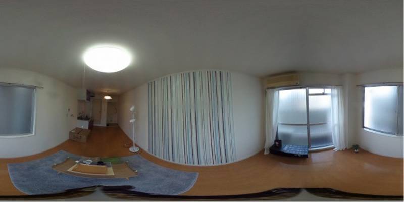 パノラマ画像洋室