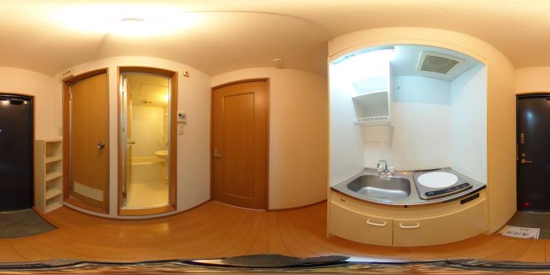 パノラマ画像キッチン