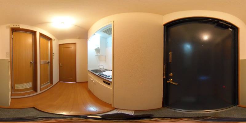 パノラマ画像玄関