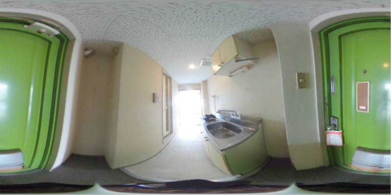 パノラマ画像玄関