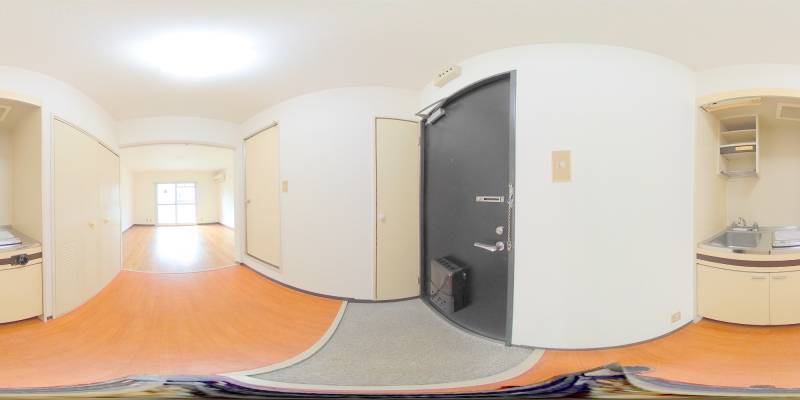 パノラマ画像キッチン